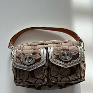 Vintage Signature Coach Mini Bag